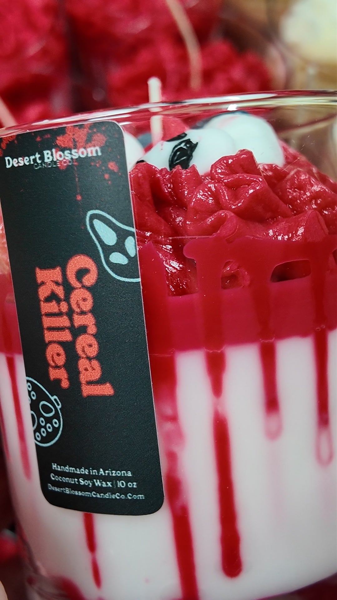Cereal Killer Candle