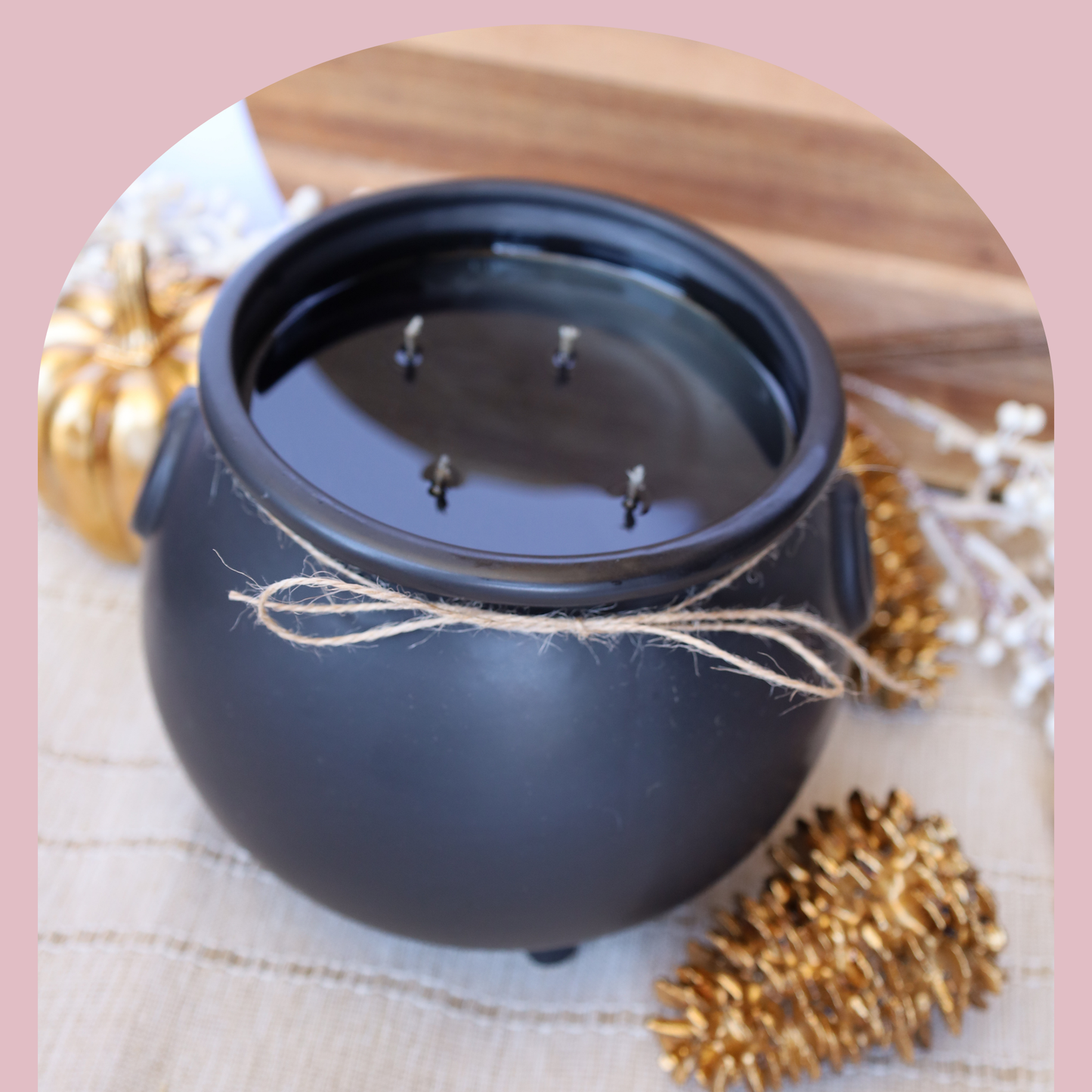 Mulled Cider Cauldron Candle | 32 oz & 80 oz