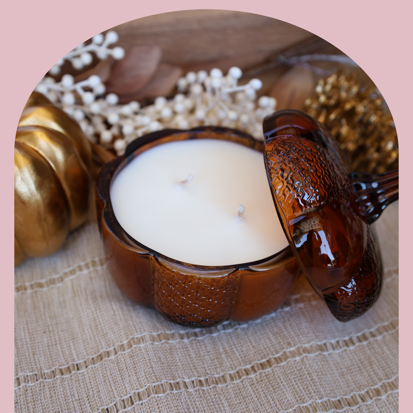 Apple Cardamom Crisp | 16 oz Sweater Pumpkin Candle