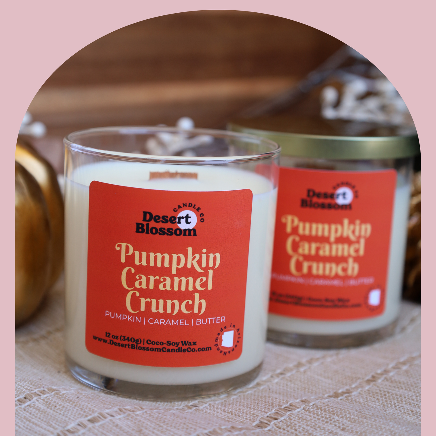 Pumpkin Caramel Crunch | Pumpkin Candle