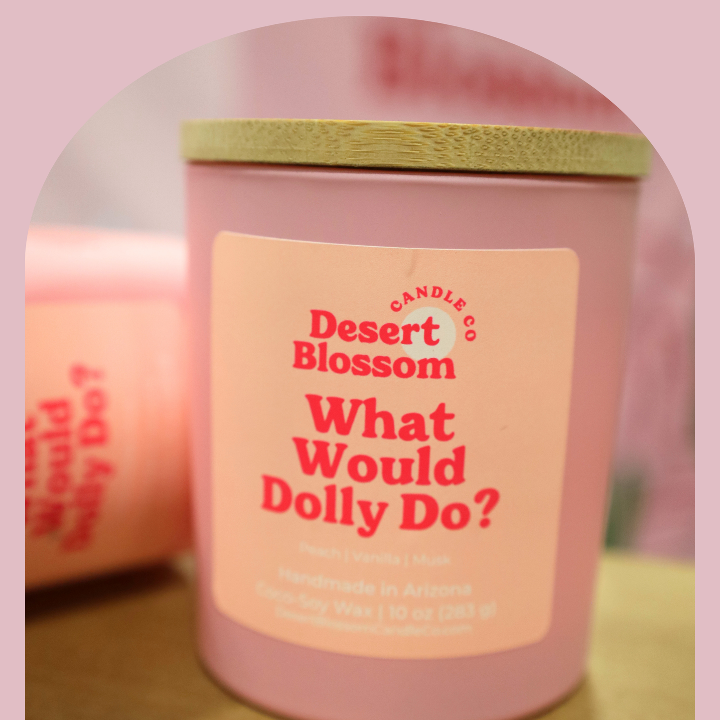 What Would Dolly Do? Wood Wick Candle
