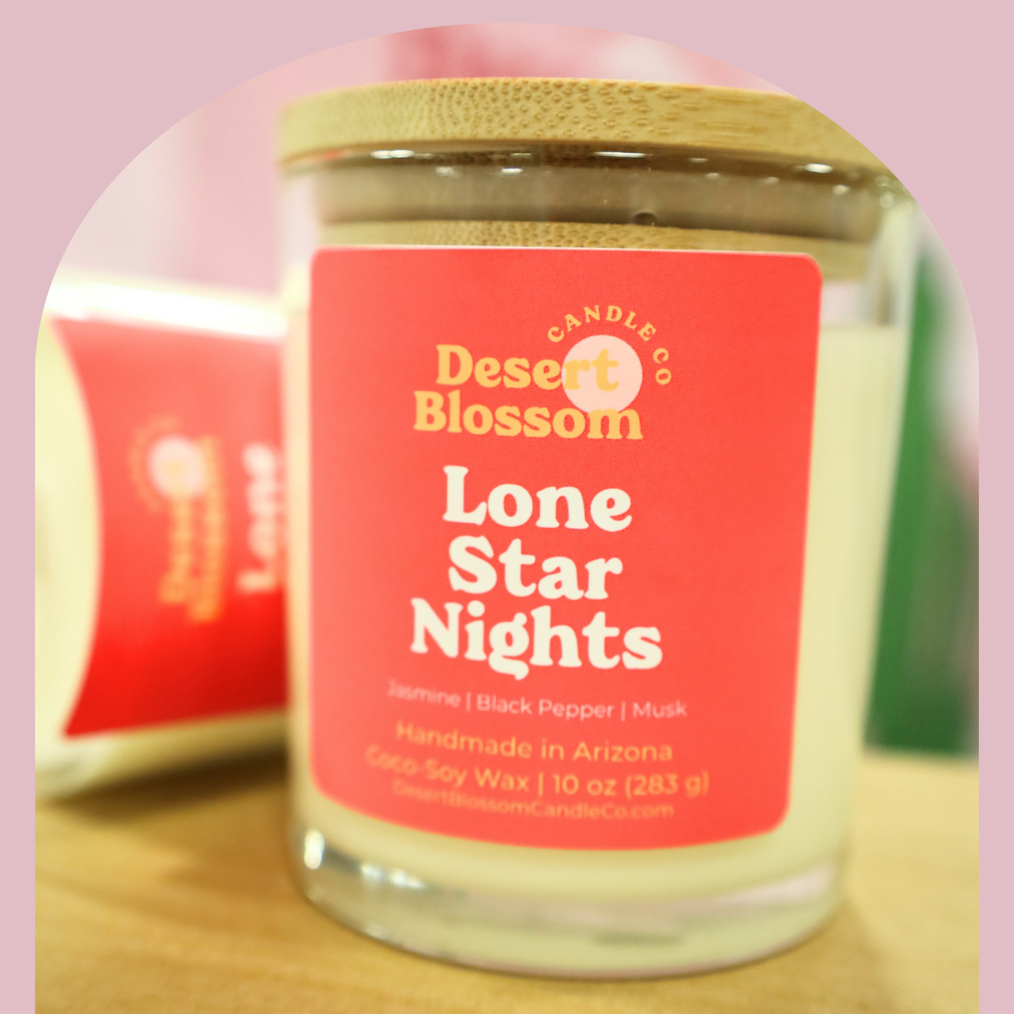 Lonestar Nights Wood Wick Candle