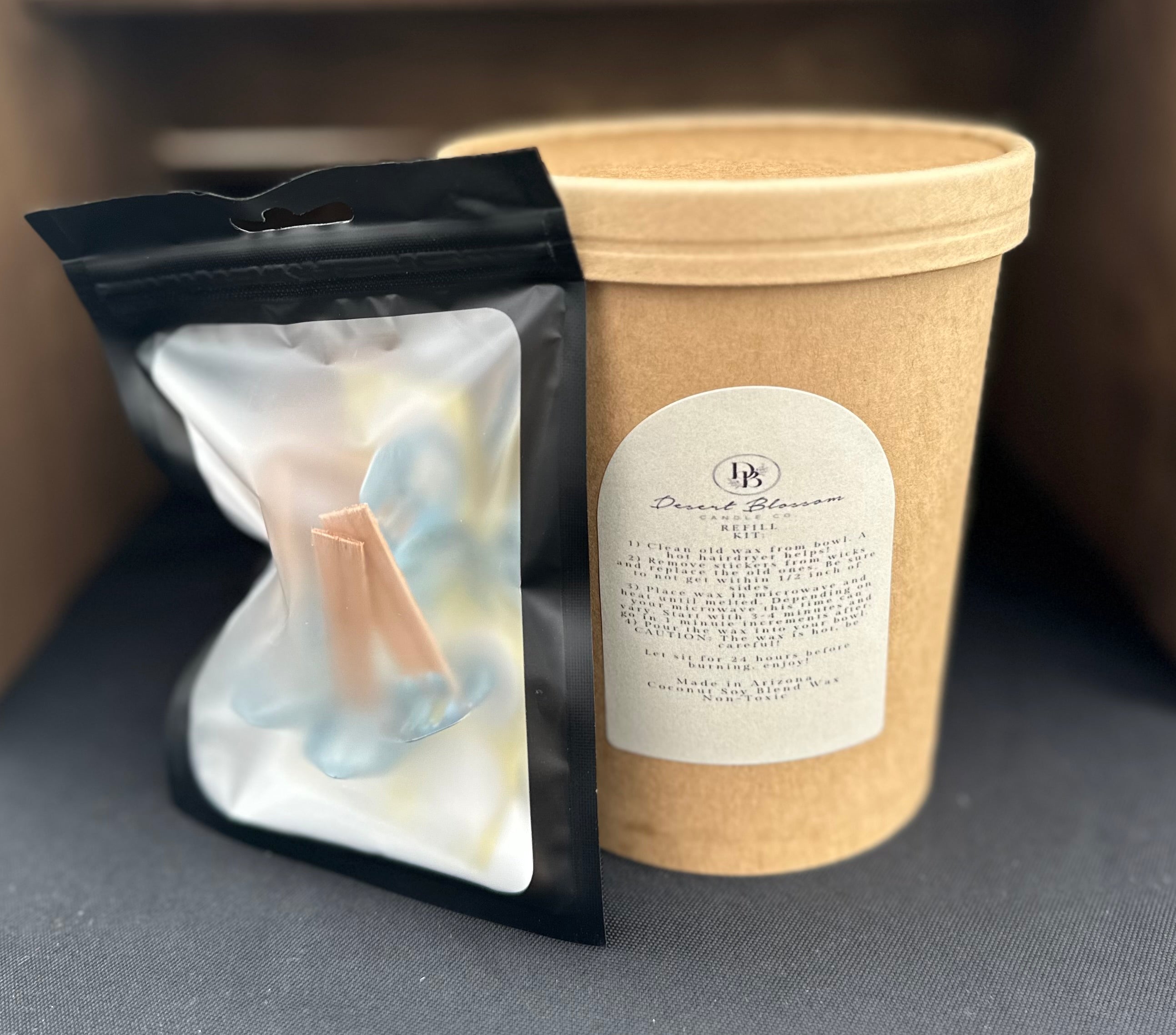 Dough Bowl Refill Kit Desert Blossom Candle Company