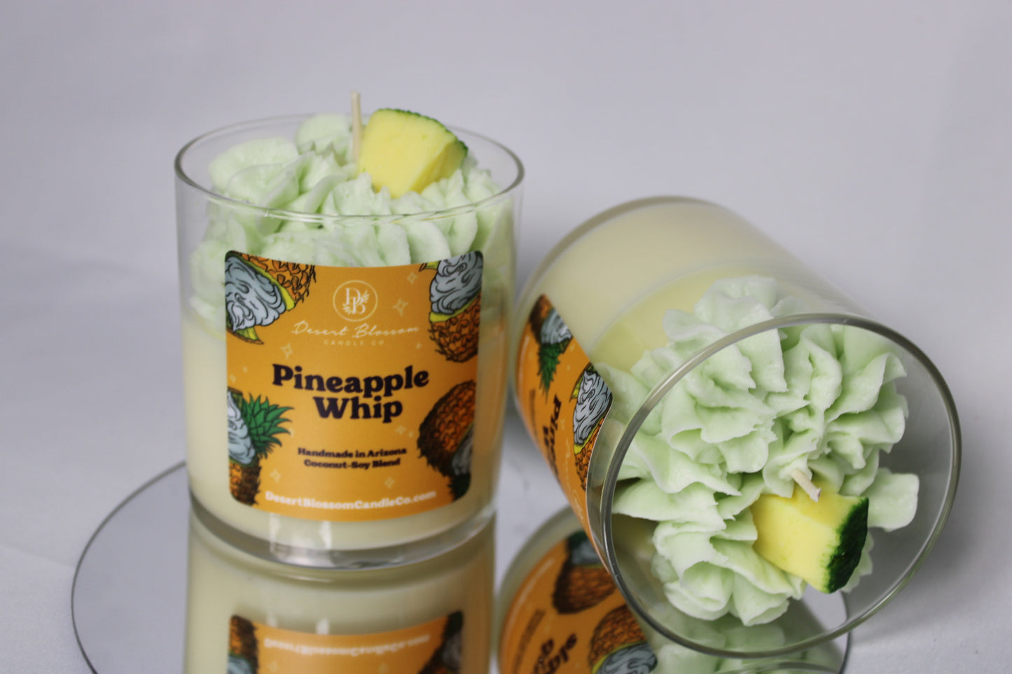 Pineapple Whip Dessert Candle