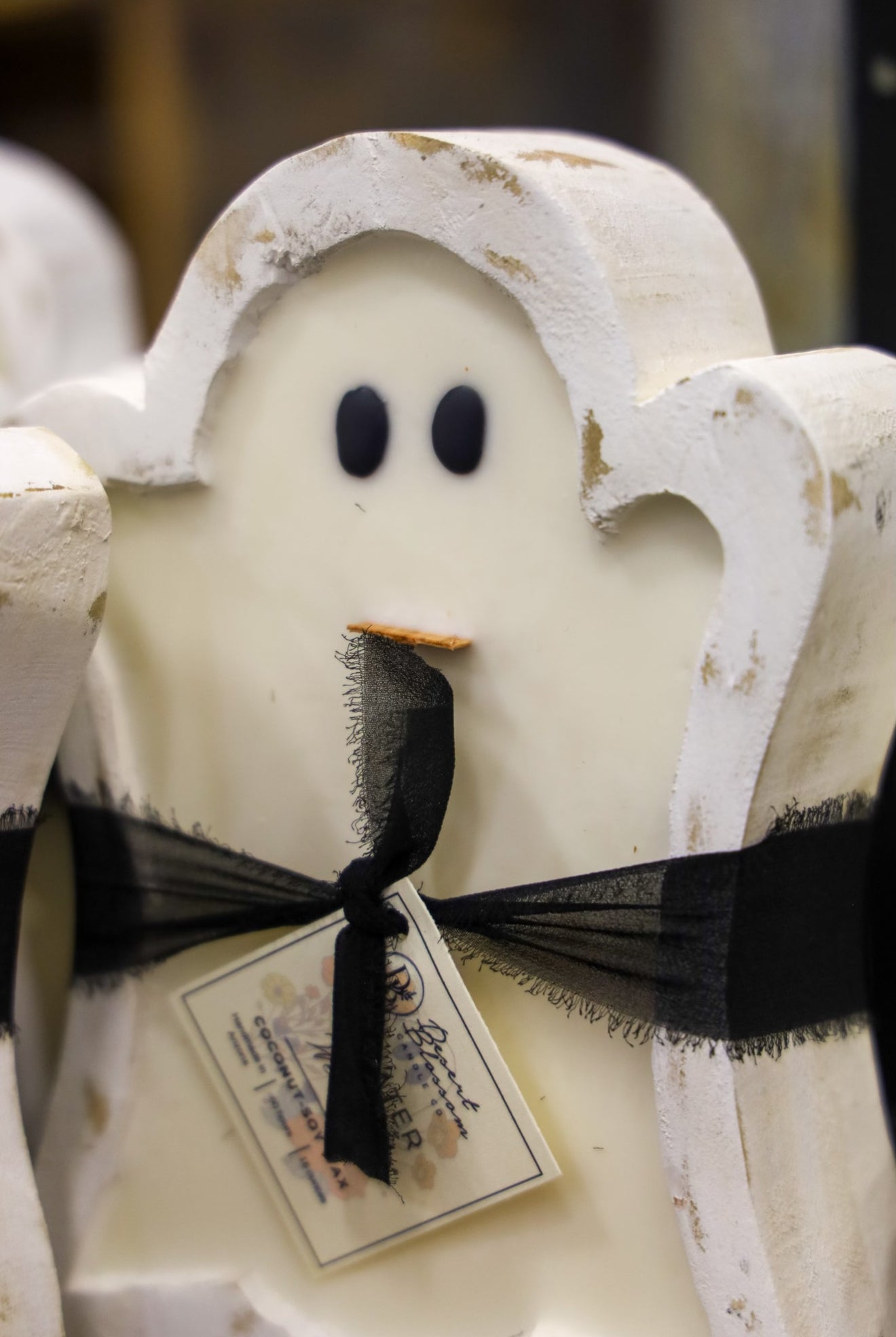 Ghost Dough Bowl Candle