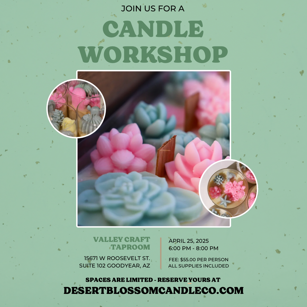 Candle Making Workshop at Valley Craft