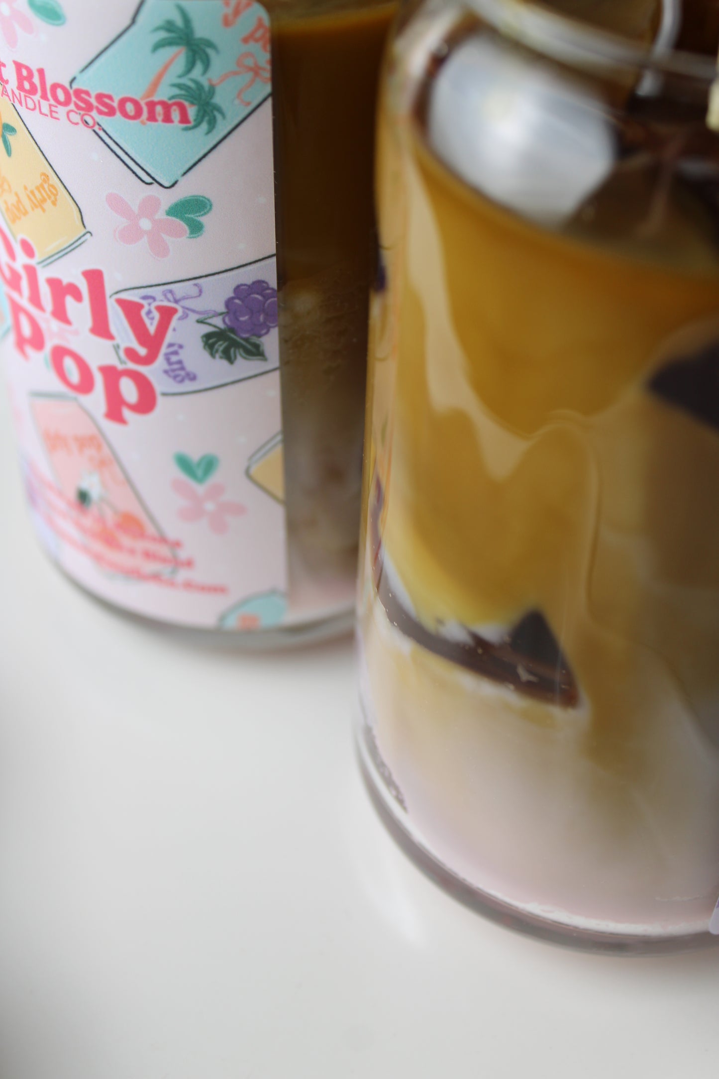 Girly Pop Dr. Pepper Candle