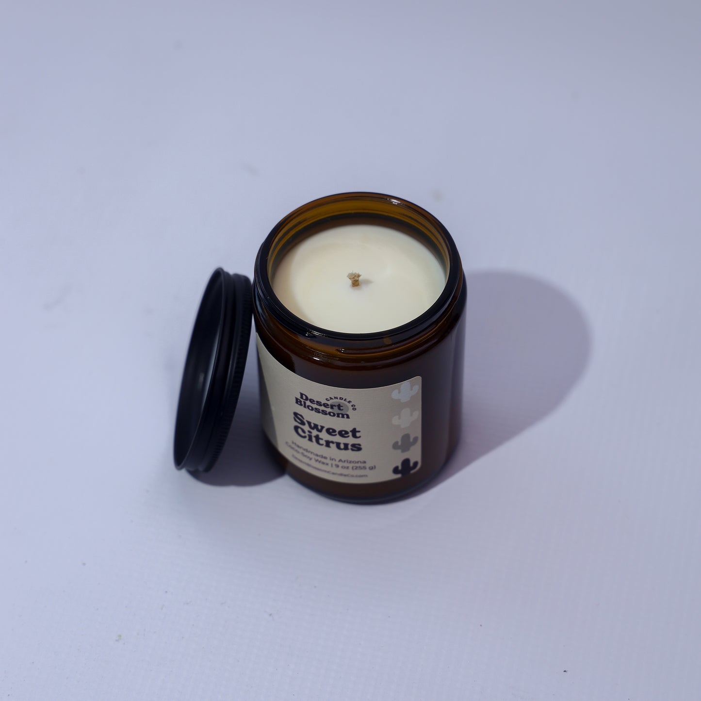 9 oz Desert Collection Amber Jar Candles
