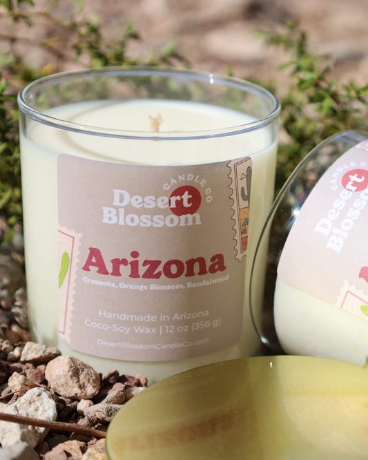 Arizona Creosote + Orange Blossom Candle