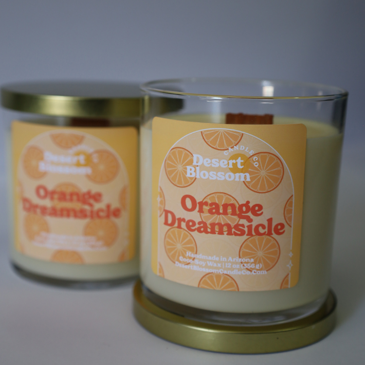 Orange Dreamsicle Candle