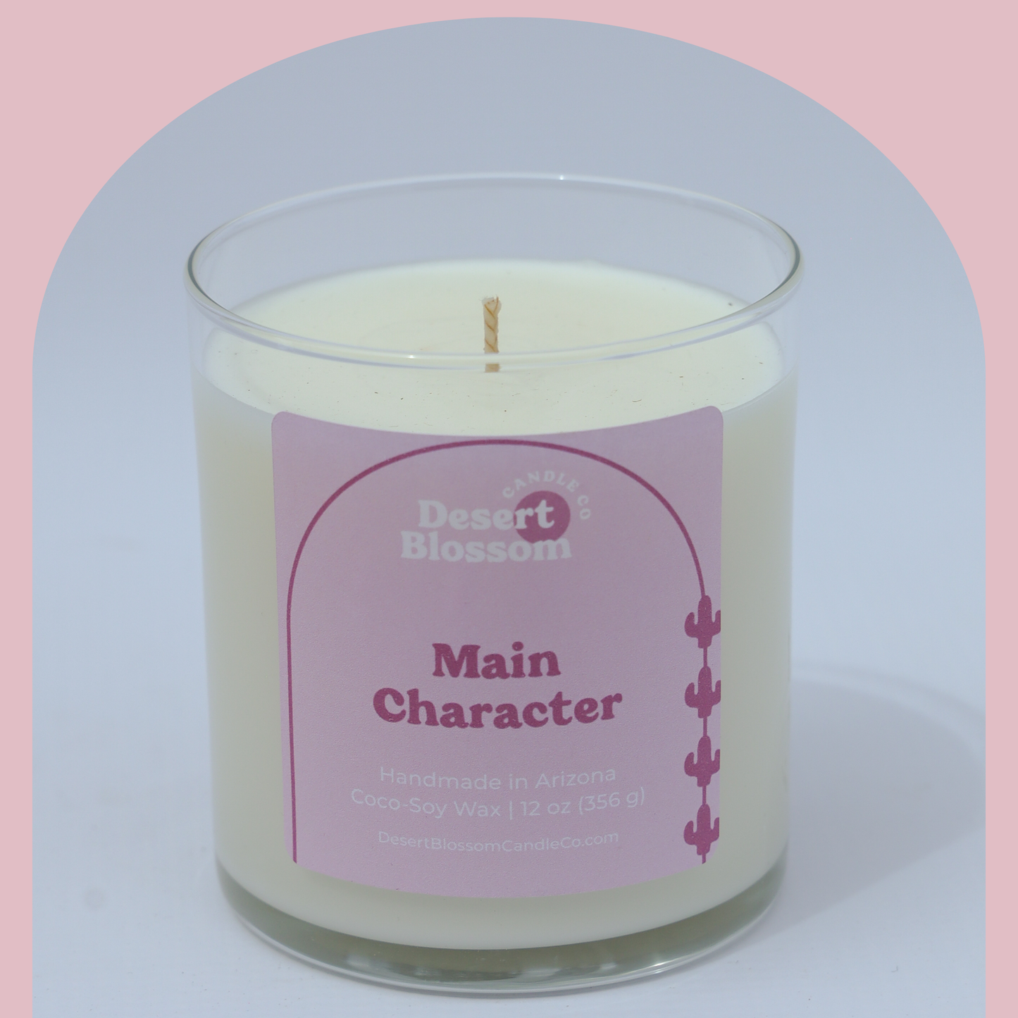 Main Character Energy Wood Wick Candle