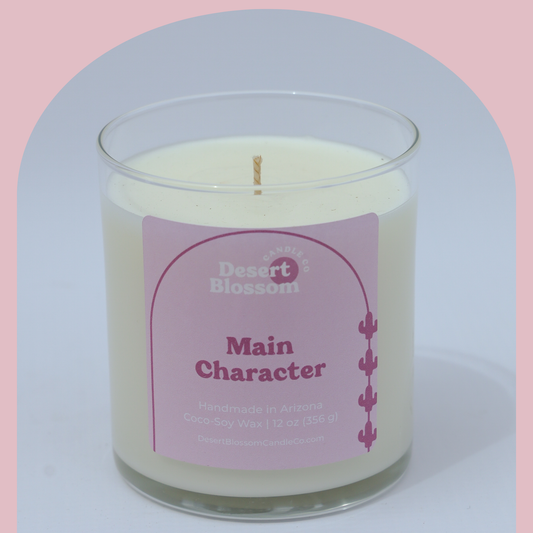 Main Character Energy Wood Wick Candle