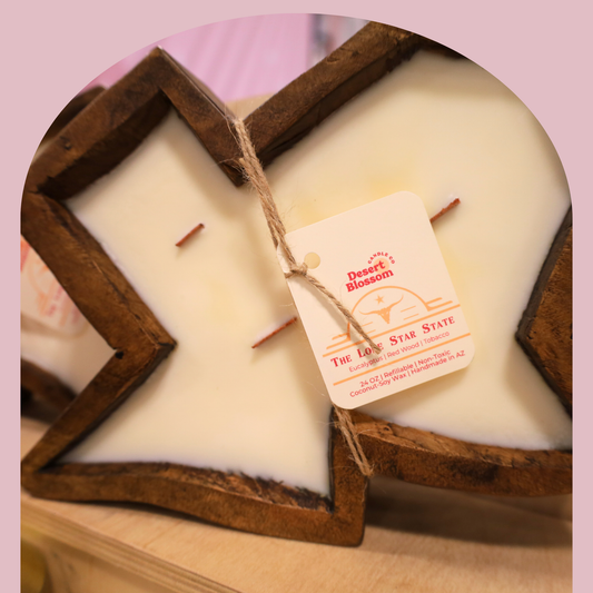Texas | Lone Star State | Dough Bowl Candle