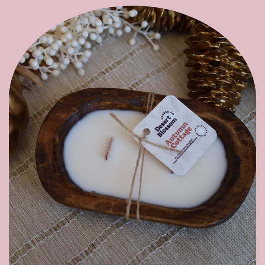 Autumn Cottage | 12 oz Dough Bowl Candle