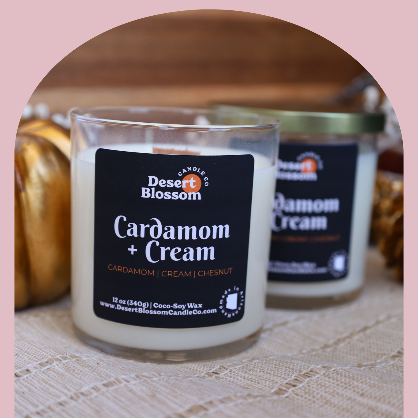 Black Cardamom & Cream | Spiced Fall Candle