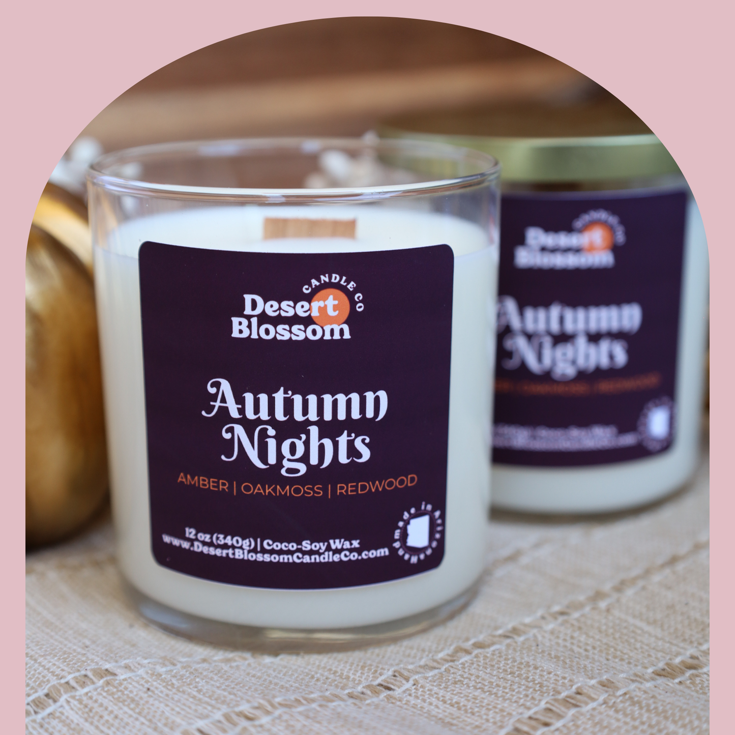 Autumn Nights | Oakmoss & Amber Fall Candle