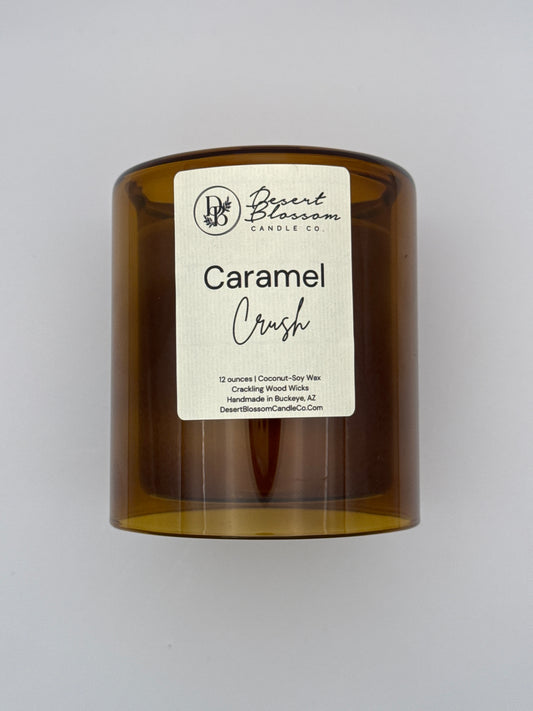 Caramel Crush Wood Wick Candle