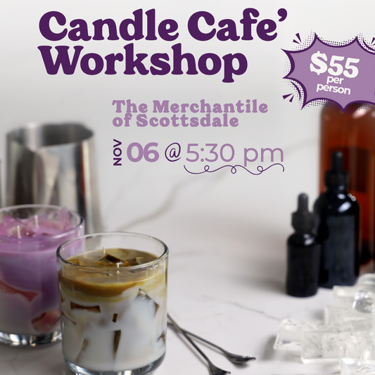 The Candle Café: Coffee & Matcha Candle Making Workshop