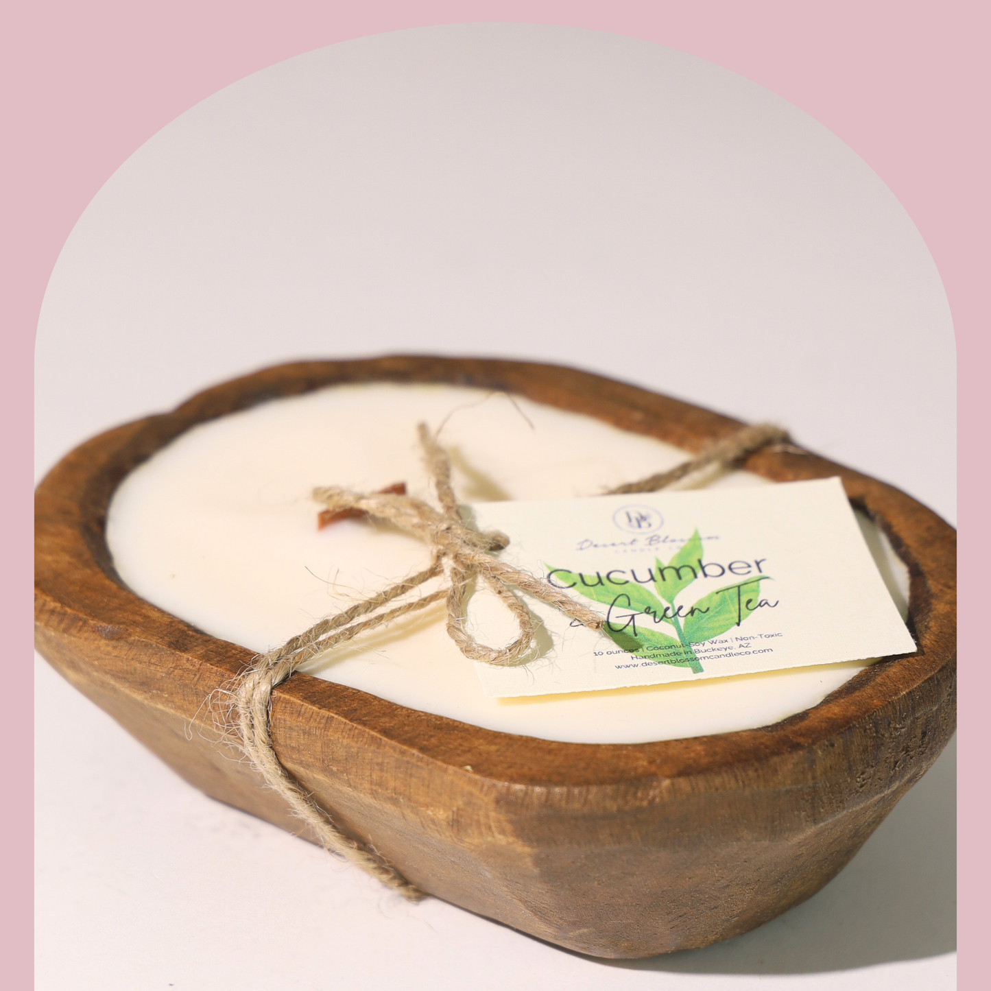 Two Wick Dough Bowl Candle