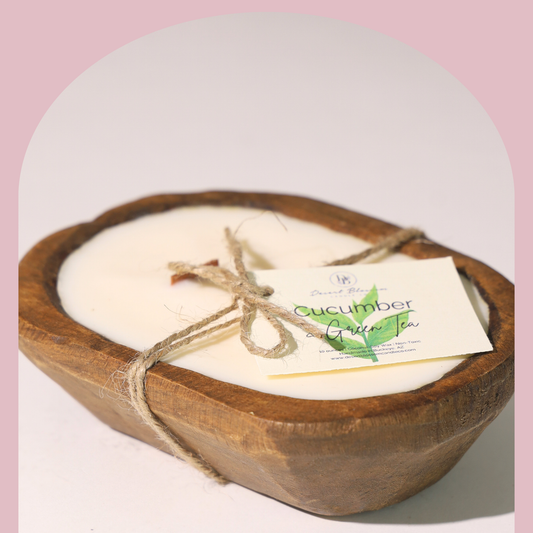 Two Wick Dough Bowl Candle