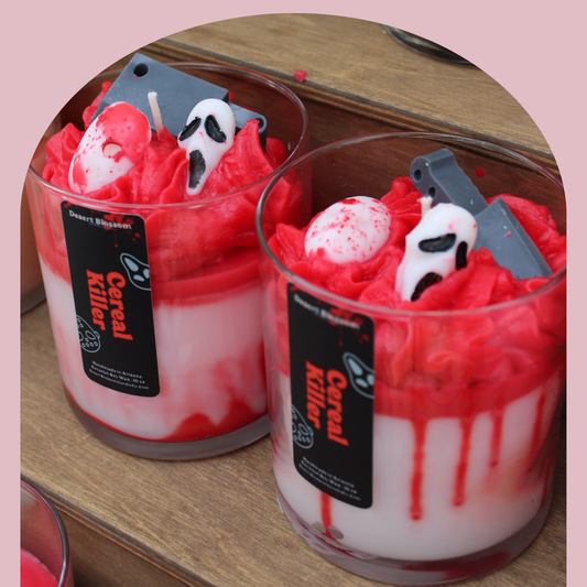 Cereal Killer Candle