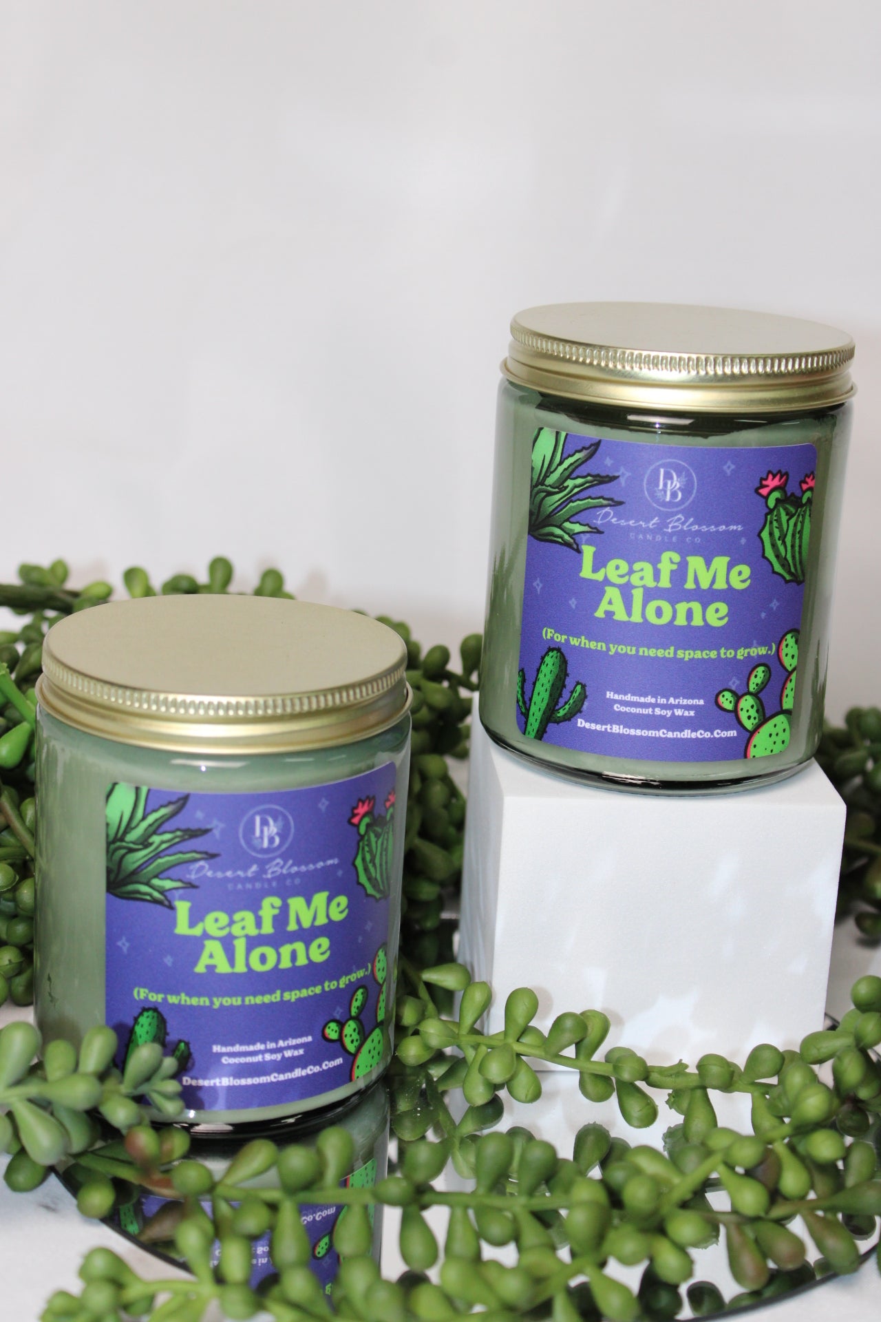 Leaf Me Alone Candle