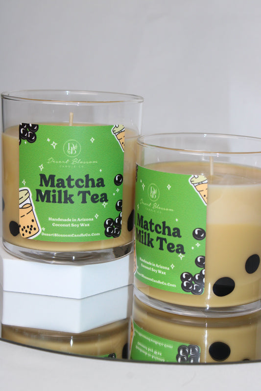 Matcha Milk Tea Candle