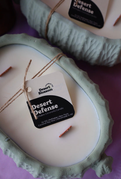Desert Defense Citronella Cactus Candle