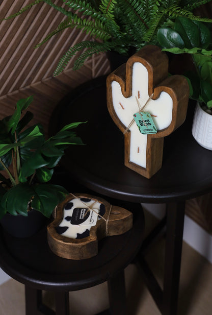 Cow Head Dough Bowl Candle