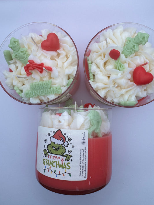 Grinchmas Candle