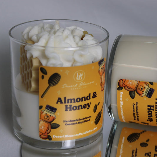 Almond and Honey Novelty Candle