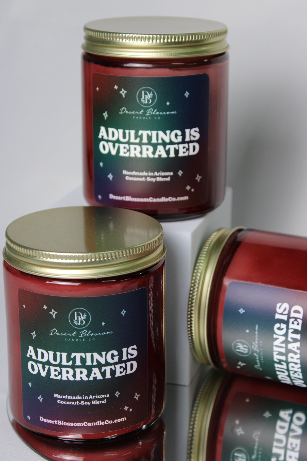 Adulting is Overrated Candle