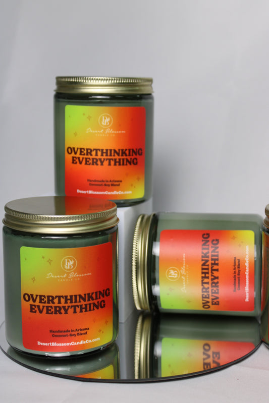 Overthinking Everything Candle