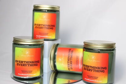 Overthinking Everything Candle