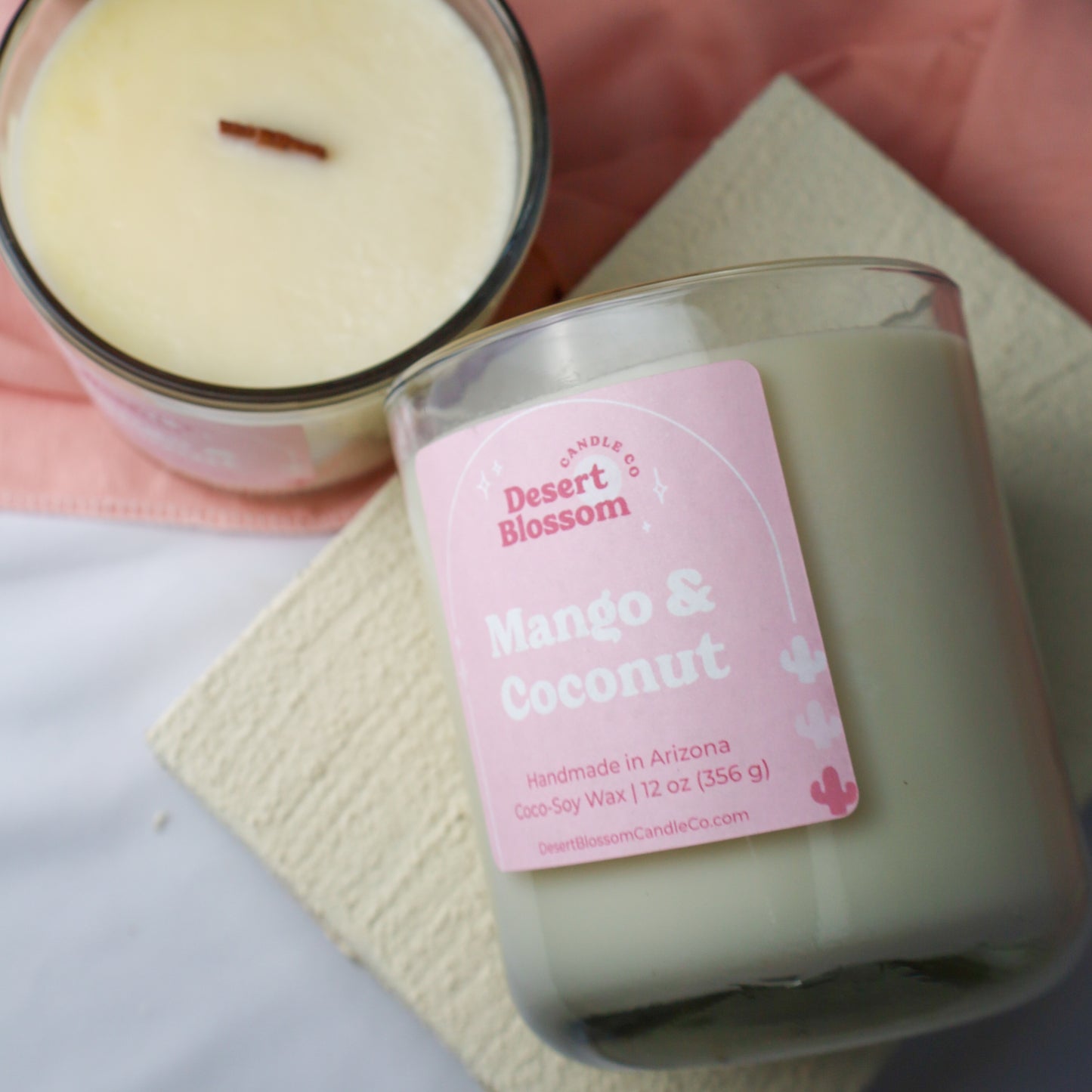 Mango and Coconut Candle