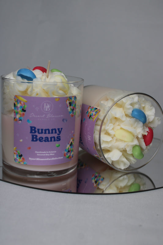 Bunny Beans Easter Candle