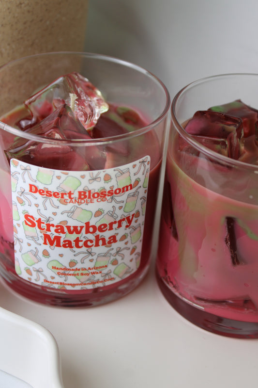 Strawberry Matcha Candle