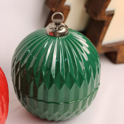 Green Ornament Apple Cardamom Crisp Candle