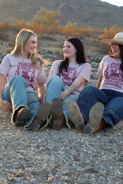 Desert Girl, Wild Soul Boxy Cropped T-Shirt