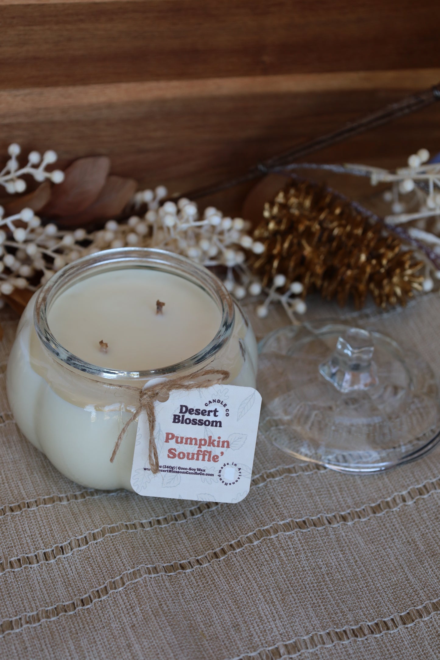 Mini Pumpkin Vessel Candles | 5 oz Fall Candle