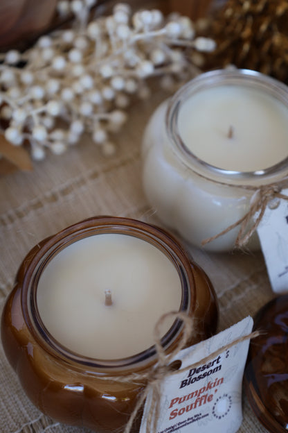 Mini Pumpkin Vessel Candles | 5 oz Fall Candle