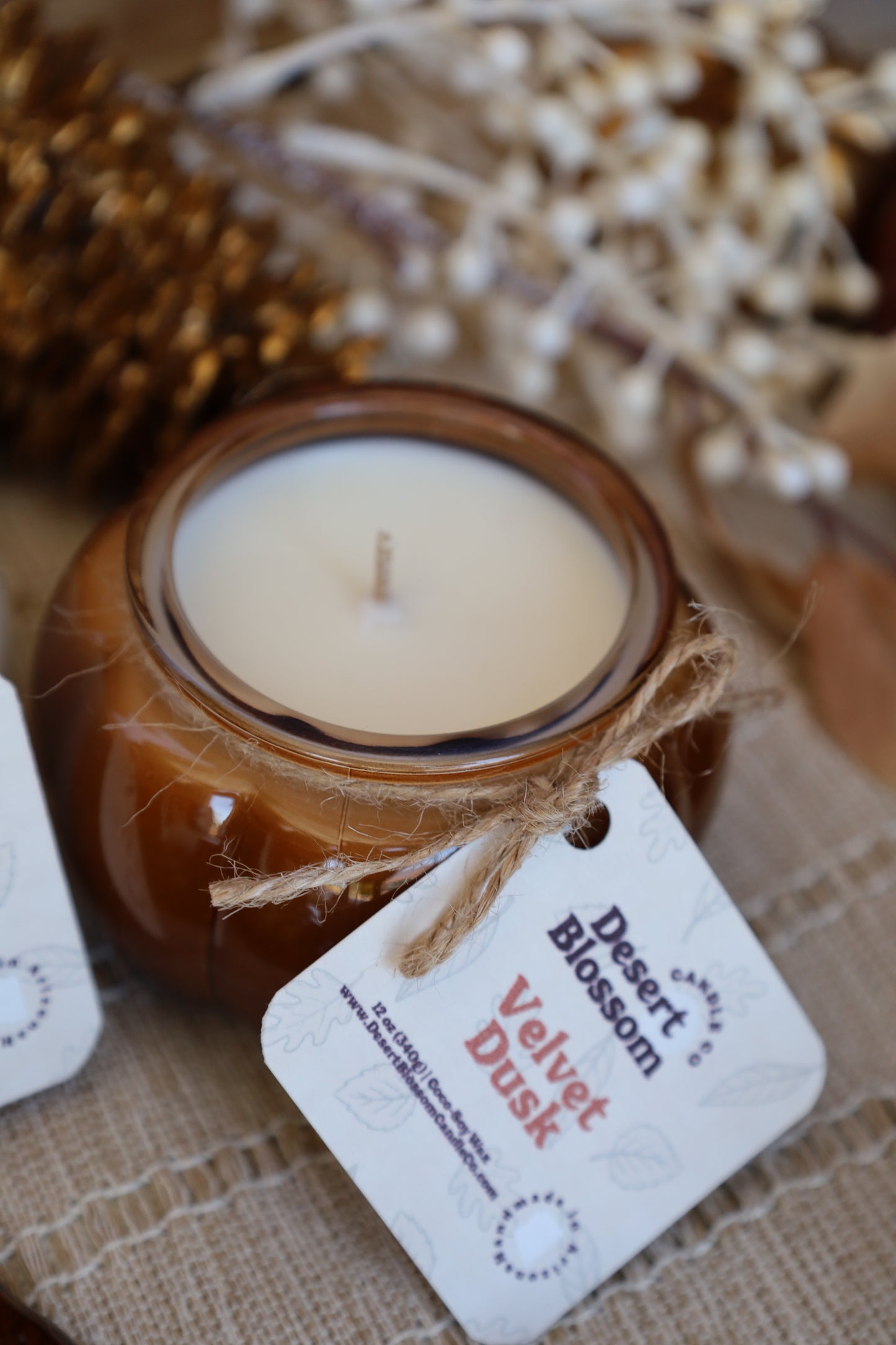 Mini Pumpkin Vessel Candles | 5 oz Fall Candle