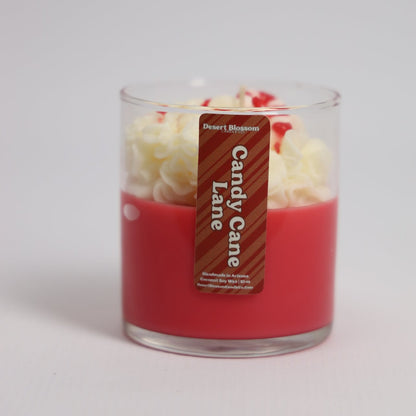Candy Cane Lane Whipped Candle