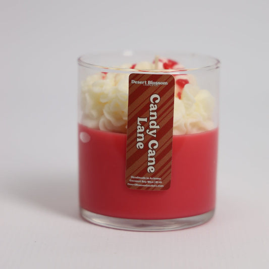 Candy Cane Lane Whipped Candle