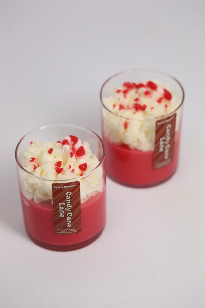 Candy Cane Lane Whipped Candle