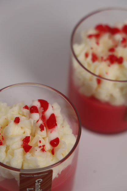 Candy Cane Lane Whipped Candle