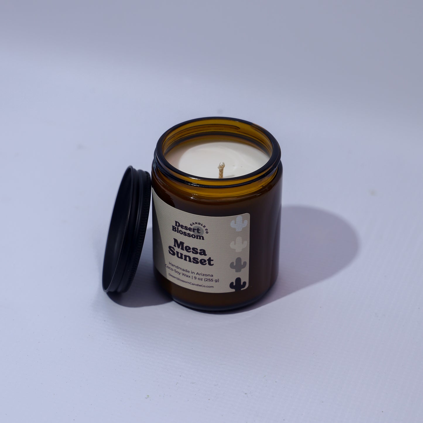 9 oz Desert Collection Amber Jar Candles
