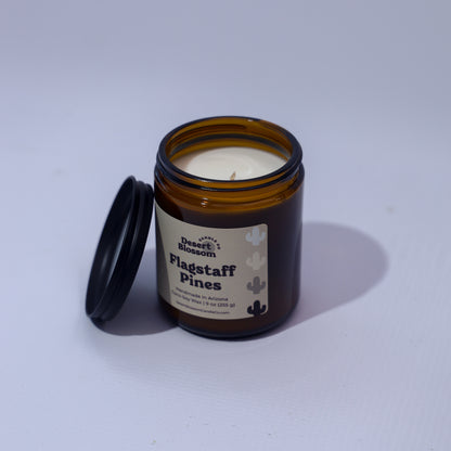 9 oz Desert Collection Amber Jar Candles