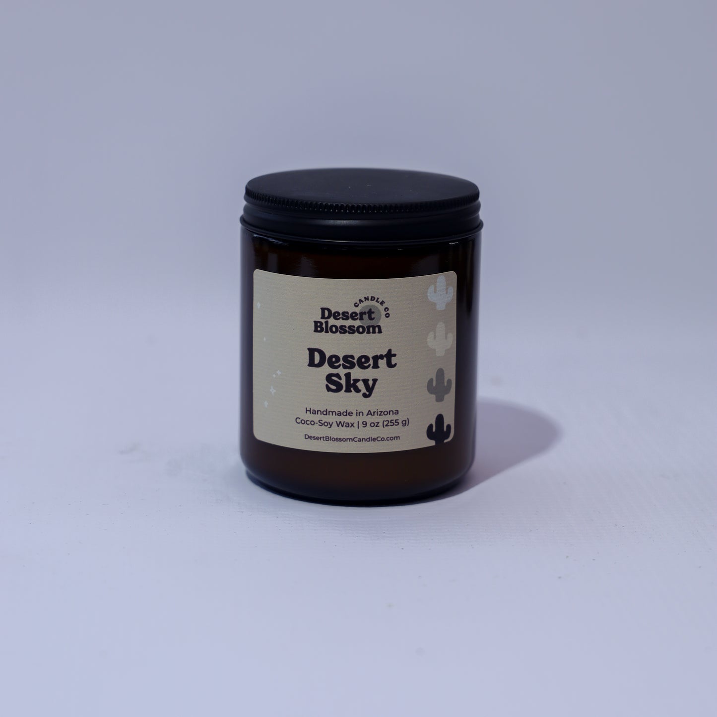 9 oz Desert Collection Amber Jar Candles