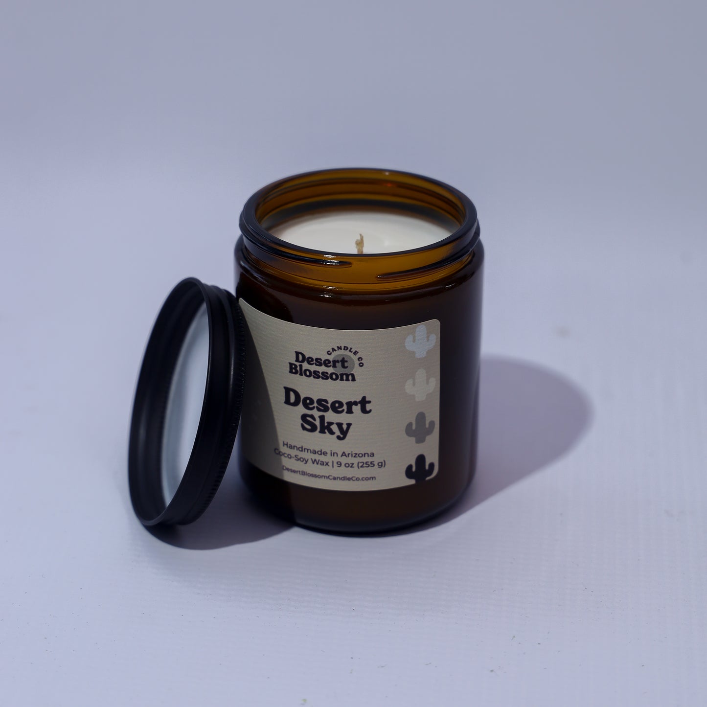 9 oz Desert Collection Amber Jar Candles